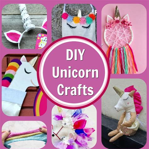easy  adoreable unicorn craft project tutorials  hybrid chick