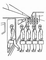 Station Coloring Pages Railway sketch template