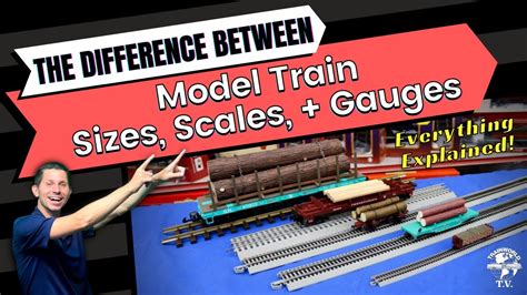 Model Trains And The Difference Between The Sizes Scales And Gauges