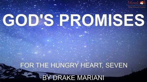 God S Promises For The Hungry Heart Part 7 Devotional Reading Plan
