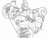 Kawasaki Zx sketch template