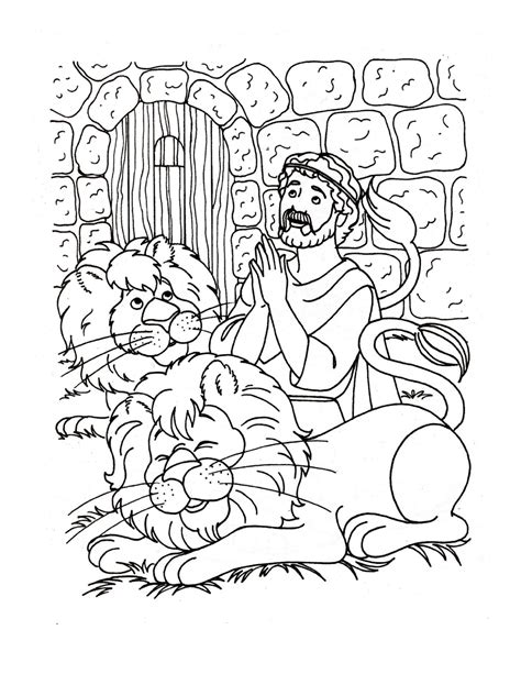 daren  lion coloring pages