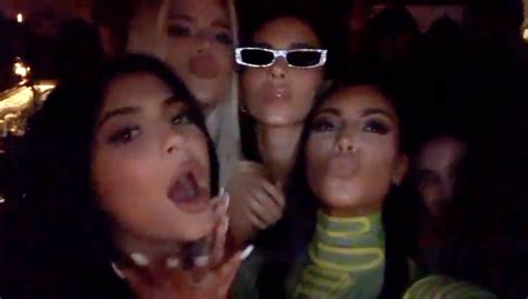 Kim Khloe Kourtney Kardashian Kylie Kendall Jenner Go Clubbing Pics