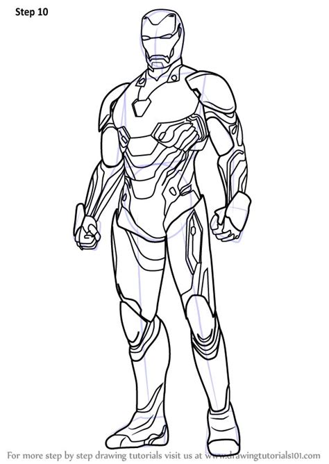 iron man infinity war coloring pages