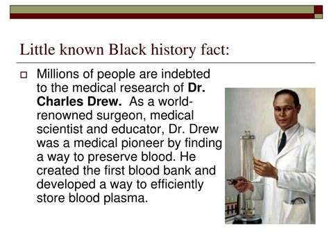 Ppt Little Known Black History Fact Powerpoint