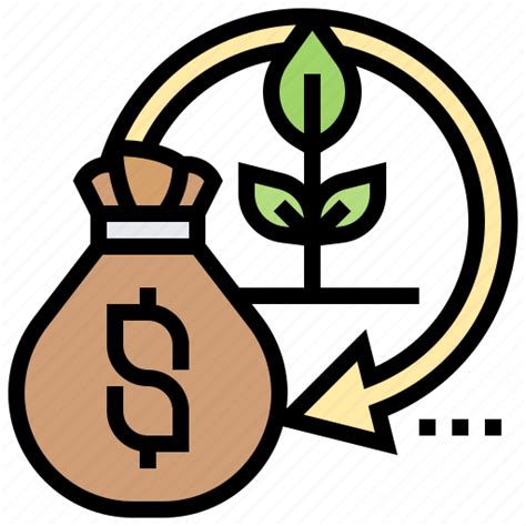 benefits earning investment profit return icon