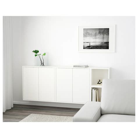 eket wall mounted cabinet combination white      cm ikea