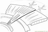 Airport Coloring International Pages Coloringpages101 Getcolorings Online Color sketch template
