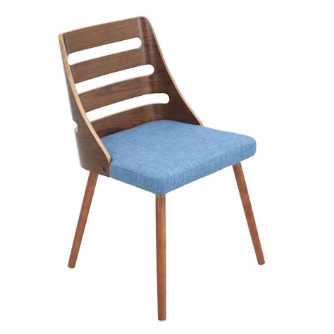 pin  jess  tentative midcentury modern dining chairs blue accent