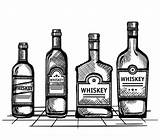 Whiskey Clipart Bottle Clipartmag sketch template