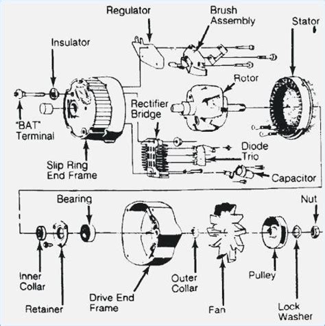 toyota alternator wiring diagram  alternator  toyota alternator diagram toyota corolla