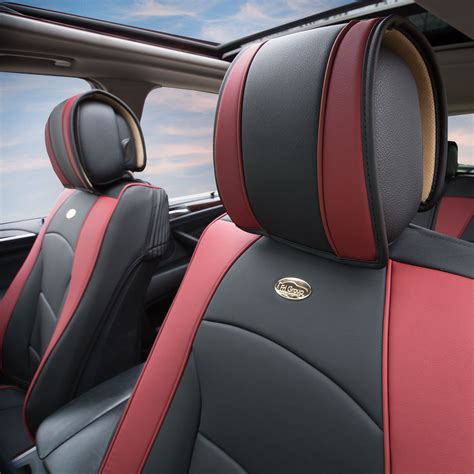 synthetic pu leather luxury auto seat covers  dash mat auto car suv