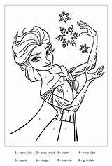 Frozen Coloring Color Elsa Kids Pages Magic Does Print Her Disney sketch template
