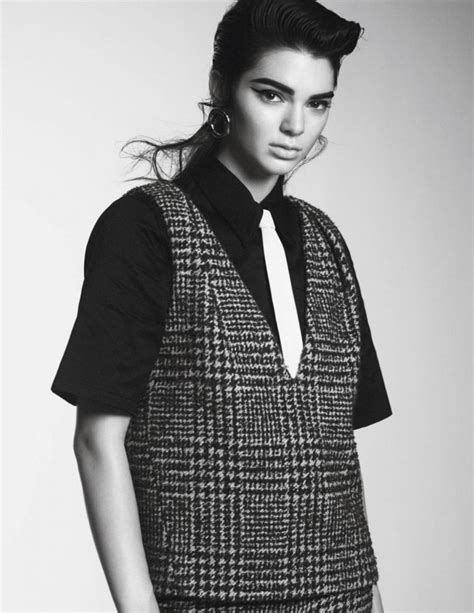 Kendall Jenner Photoshoot For Vogue Paris October 2015