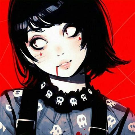 Punk Girl Character Art Art Manga Art