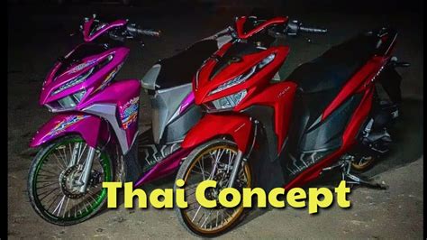honda click vario   thai concept  thailook youtube