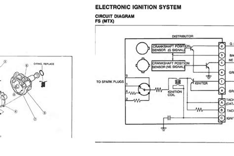 mallory electronic distributor wiring diagram