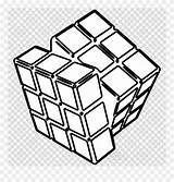 Clipart Cube Rubik Coloring Pages Pinclipart Report Rubiks sketch template