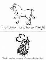 Farmer Sheet Book sketch template