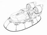 Hovercraft Commissioned Sketch sketch template