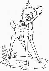 Bambi Animales sketch template