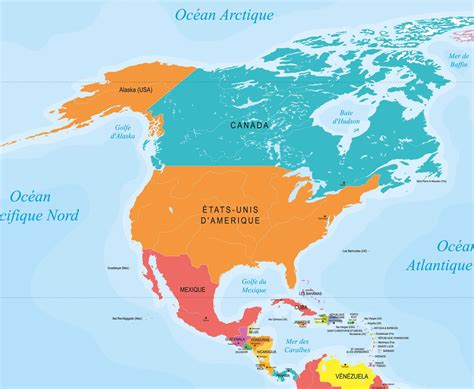 capitales en amerique du nord  centrale avec une carte