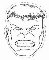 Hulk Coloring Incredible Pages Face Drawing Easy Mask Superhero Head Getdrawings Color Choose Board Visit sketch template
