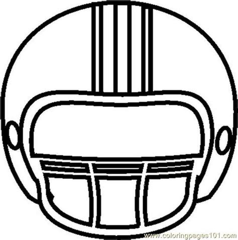 printable football helmet printable blank world