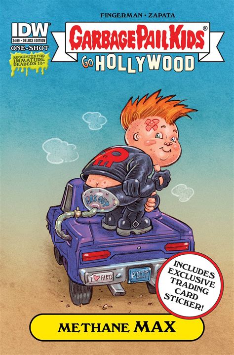 garbage pail kids  hollywood deluxe edition fresh comics