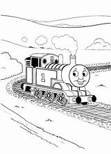 Thomas Coloring Tank Pages Engine Print sketch template
