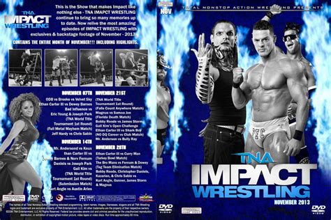 tna impact wrestling  dvd cover  chirantha  deviantart