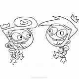 Fairly Odd Parents Wanda Fairies sketch template