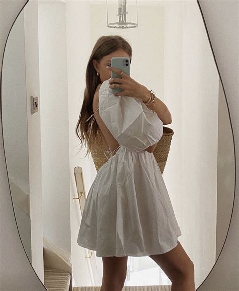 Mirror Selfie Backless Mini Dress Fashion Fashion Inspo Outfits