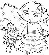 Dora Coloring Buji Exploradora Kleurplaat Aventureira 2262 Getdrawings Uitprinten Botas Kleurplaten Vaikams Kidsworksheetfun sketch template