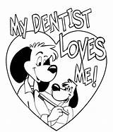 Zahnarzt Dentist sketch template