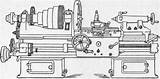 Lathe Engine Drawing Sketch Machine Lathes Continued Part Fig Swing Built Inch Paintingvalley Le Drawings Front sketch template