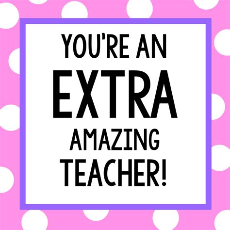 teacher appreciation gifts candy bar gift tags fun squared