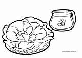 Ausmalbilder Croissant Malvorlagen Malvorlage Brot Backwaren Ausmalen Trinken Kostenlose Mondsichel Basteln sketch template