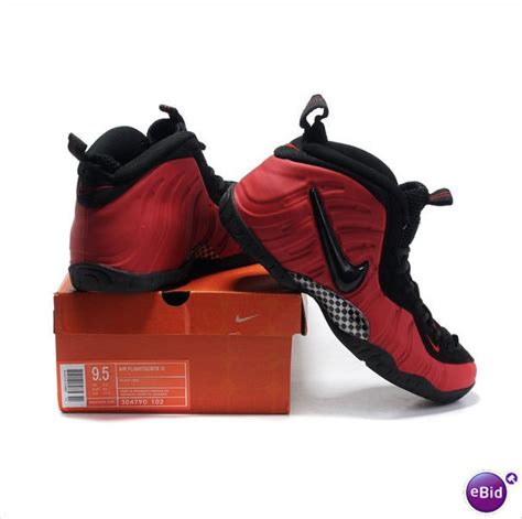 nike air foamposite pro  penny hardaway shoes red