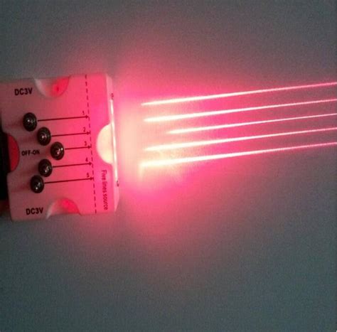 physical optics experiment   light source semiconductor parallel light sources laser