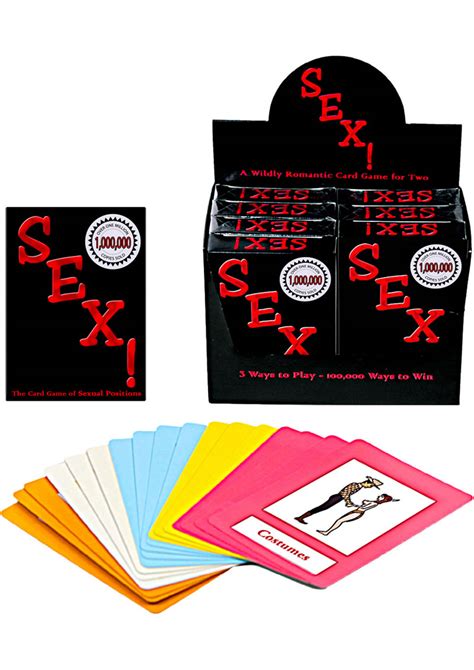 Sex The Card Game Wholesale Adult Toys