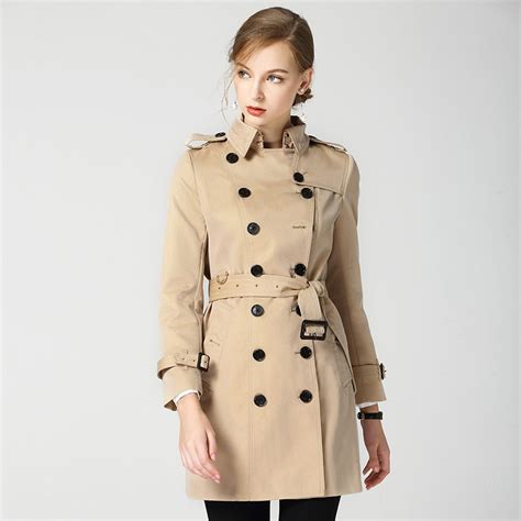 2018 New Luxury The Best Quality Trench Coat For Women British Style