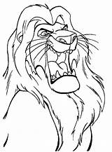 Lion King Coloring Mufasa Pages Angry Kovu Drawing Color Scar Disney Great Print Kids Coloriage Sheets Getcolorings Roi Cartoon Getdrawings sketch template