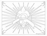 Baltoy Coloring Pokemon Windingpathsart sketch template