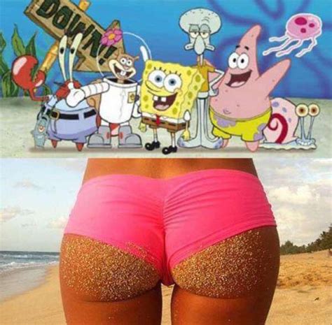 sandy cheeks in bikini bottom spongebob squarepants know your meme