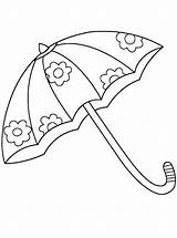 Paraplu Regenschirm Blumen Bloemen Malvorlage sketch template