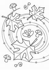 Coloring Automne Pages Feuille Coloriage Un Choisir Tableau School sketch template