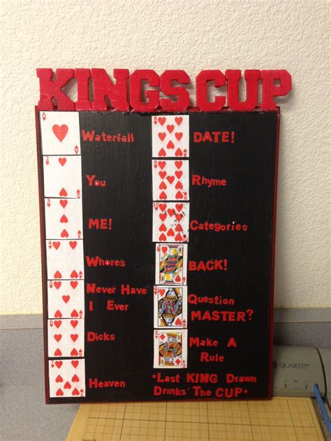 Kings Cup Rules Drinking Games For Parties Fun Drinking Games