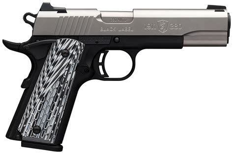 browning   black label pro  acp stainless full size pistol