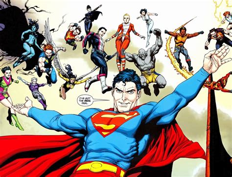 review superman   legion  super heroes comics authority